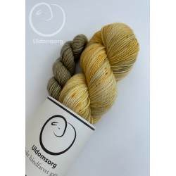Sokkegarn/L�rkespore med olive