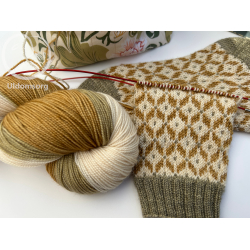 WM projekttaske med garn