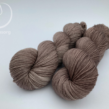 Merino/William Morris februar brun