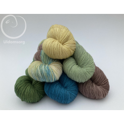 Merino/William Morris februar gr�gr�n 