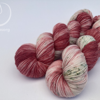 Sokkegarn/Et jordb�r p� toppen