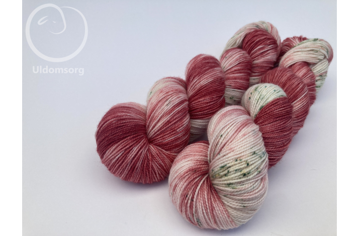 Sokkegarn/Et jordb�r p� toppen