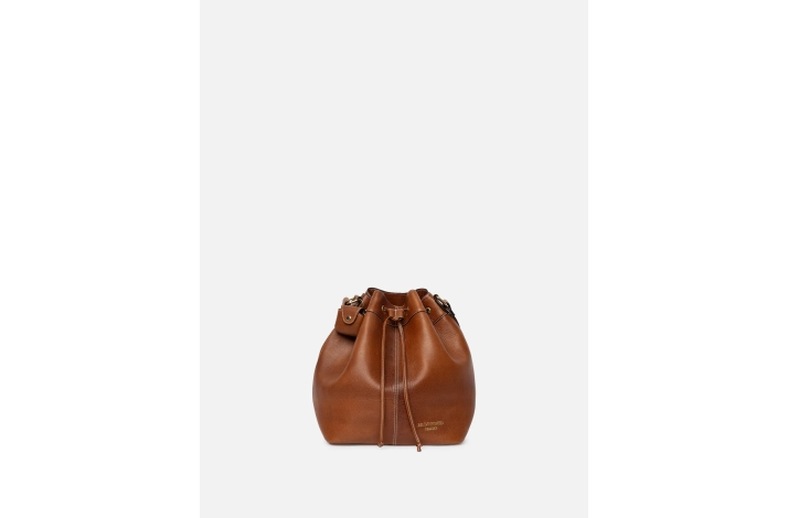 Project 20/Bucket bag i walnut/gold