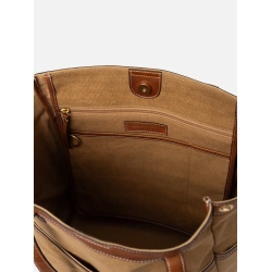 Project 21/Skuldertaske i walnut/gold